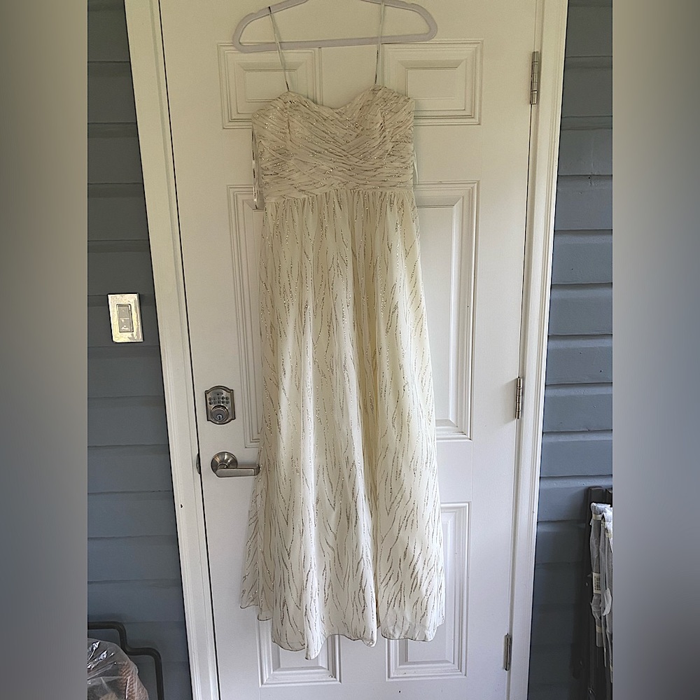 White Sparkly Dress